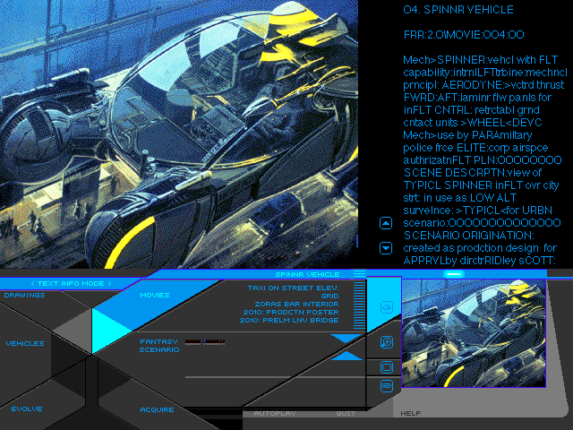 AARX: A Syd Mead Interactive Gallery