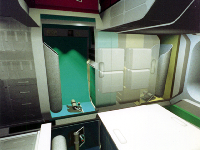 3D Crew Quarters Volume