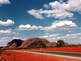 The Olgas, also known as Kata Tjuṯa, Uluru-Kata Tjuta National Park in central Australia