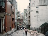 Side street in Kowloon