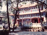 Qiongzhu Si (Bamboo Temple), in Kunming northwest of Yunnan province. It was originally constructed during the Tang Dynasty (618-907)