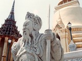 Wat Phra Kaew, commonly known in English as the Temple of the Emerald Buddha and officially as Wat Phra Si Rattana Satsadaram, is regarded as the most sacred Buddhist temple in Thailand