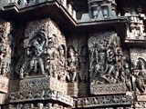 Hoysaleshwara temple, also referred simply as the Halebidu temple, is a 12th-century Hindu temple dedicated to the god Shiva. It is the largest monument in Halebidu, a town in the state of Karnataka, India and the former capital of the Hoysala Empire