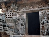 Hoysaleshwara temple, also referred simply as the Halebidu temple, is a 12th-century Hindu temple dedicated to the god Shiva. It is the largest monument in Halebidu, a town in the state of Karnataka, India and the former capital of the Hoysala Empire