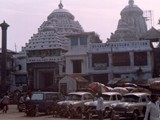 The Jagannath Temple is a Hindu temple dedicated to the god Jagannath, a form of Vishnu in Hinduism and two of his siblings, Balaram and Subhadra, alongside Sudarshan (the deified form of Vishnu's primary weapon). It is located in Puri in the state of Odisha, situated on the eastern coast of India.