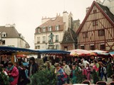 The Place François-Rude, in Dijon city centre.