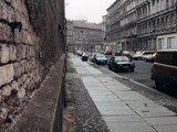 Side street in former East Berlin