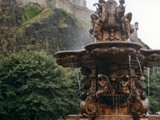 Ross Fountain is a cast-iron structure located in West Princes Street Gardens, Edinburgh