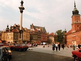 Warsaw's Old Town Market Place (Polish: Rynek Starego Miasta, pronounced [ˈrɘ.nɛk staˈrɛ.ɡɔ ˈmjas.ta]) is the center and oldest part of the Old Town of Warsaw, Poland. Immediately after the Warsaw Uprising, it was systematically blown up by the German Army.[2] After World War II, the Old Town Market Place was restored to its prewar appearance. 