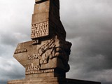 Westerplatte is a peninsula in Gdańsk, Poland, located on the Baltic Sea coast mouth of the Dead Vistula, in the Gdańsk harbour channel. From 1926 to 1939, it was the location of a Polish Military Transit Depot, sanctioned within the territory of the Free City of Danzig