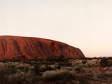 Uluru (formerly Ayers Rock) in the Uluru-Kata Tjuta National Park. Uluru is a massive sandstone monolith in the heart of the Northern Territory’s arid "Red Centre". Uluru is sacred to indigenous Australians and is thought to have started forming around 550 million years ago