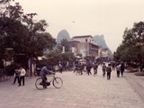 The streets of Guilin, China 