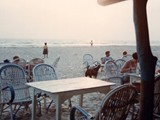 Goa beach at sunset