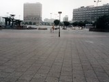 A plaza in the recently-East Berlin