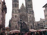 St. Lorenz is a medieval church of the former free imperial city of Nuremberg in southern Germany. It is dedicated to Saint Lawrence by the Roman Catholic Church. The church was badly damaged during the Second World War and later restored.